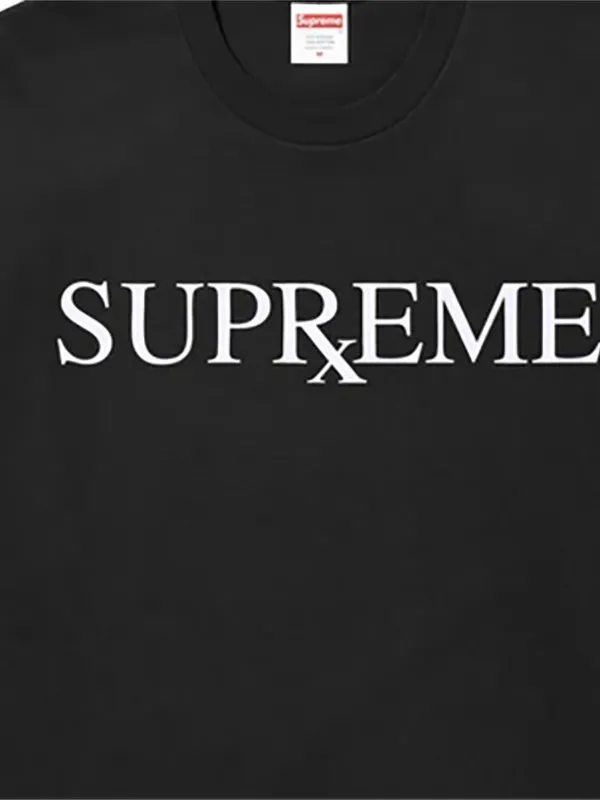 Supreme RX Black T-shirt | Black | FARFETCH SG