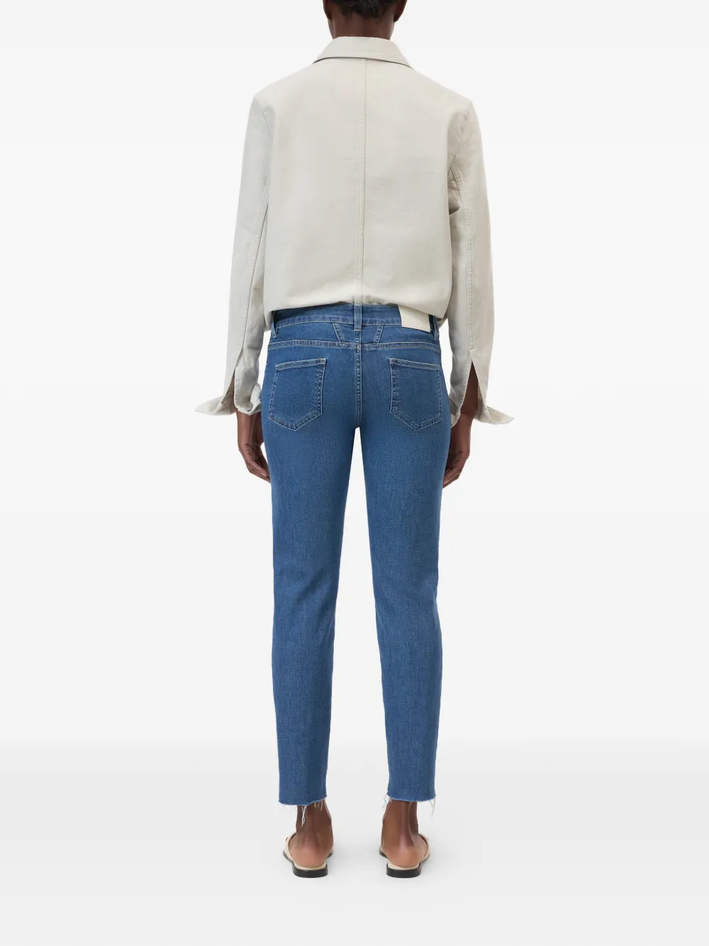  Closed Baker Frayed Jeans - Blue 