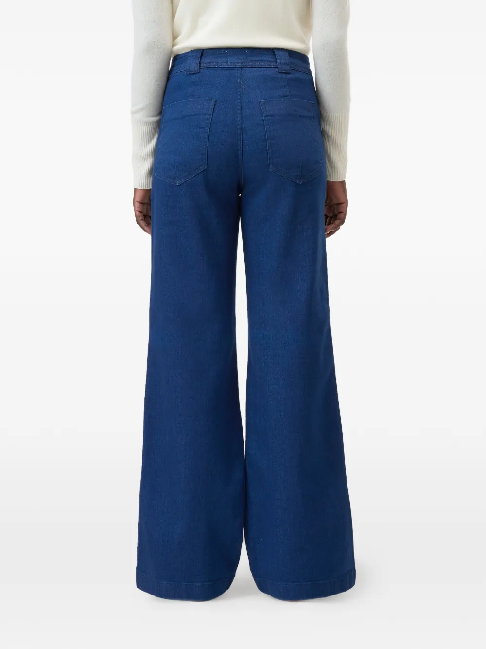 Closed Aria flared jeans Blauw
