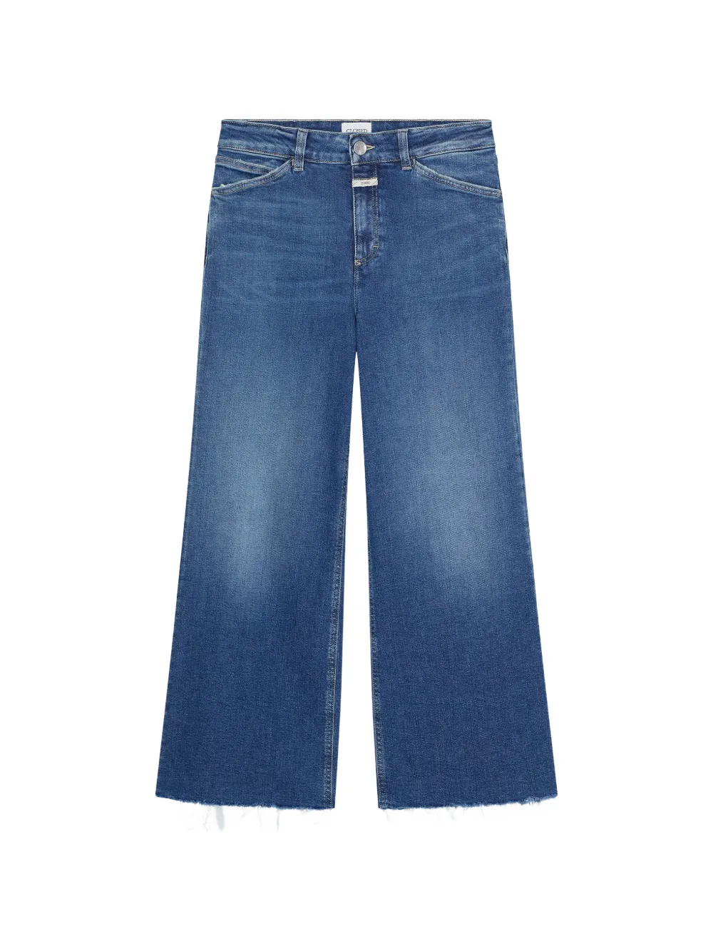 Closed jeans con orlo sfrangiato - Blu
