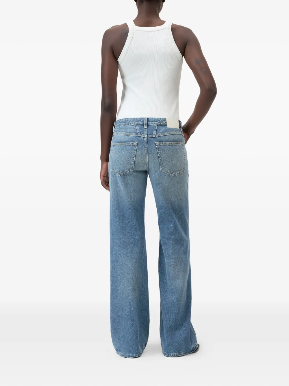 Closed Gillan jeans met vijf zakken Blauw