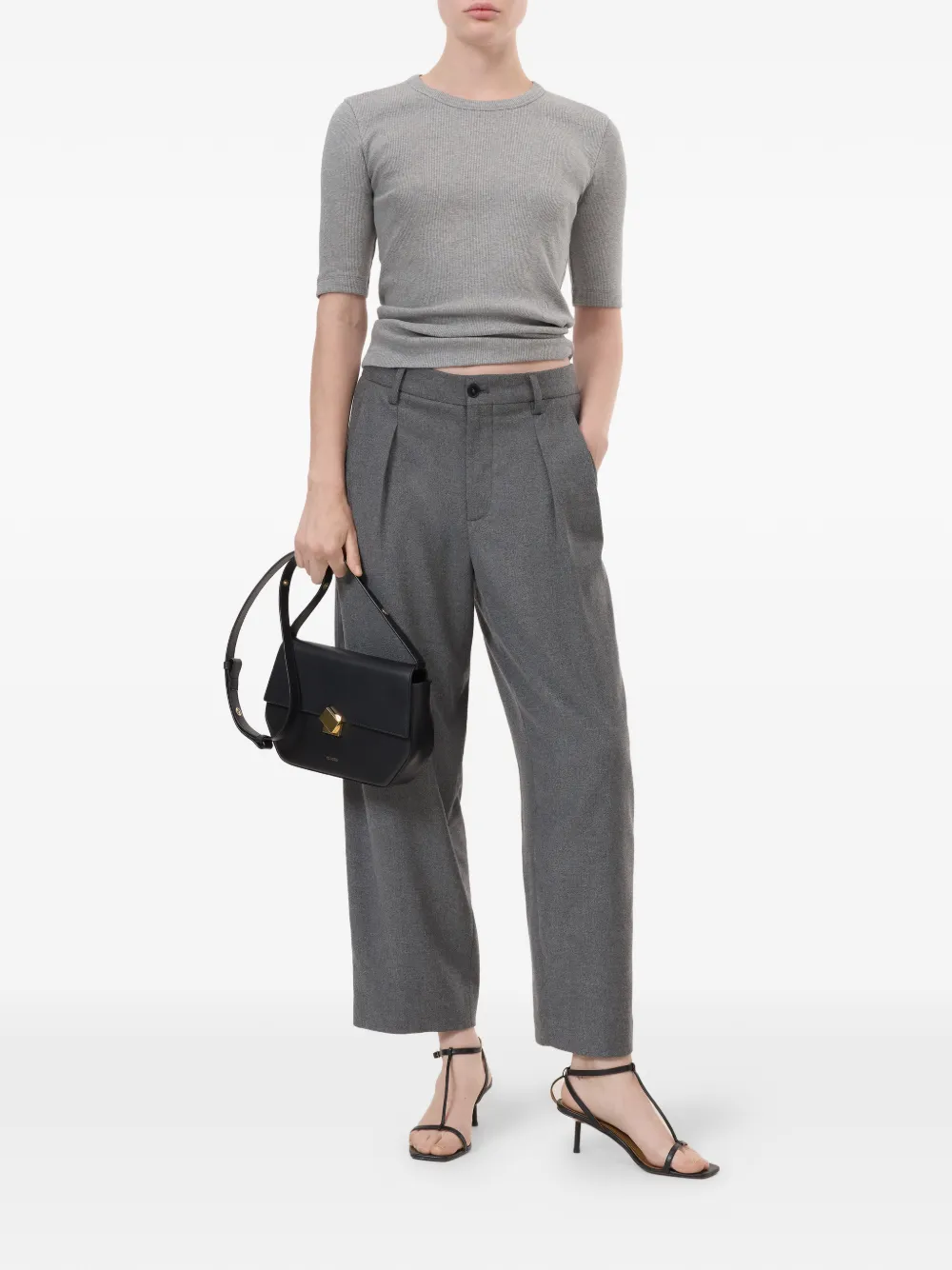 Closed Ruthy pleated trousers - Grijs