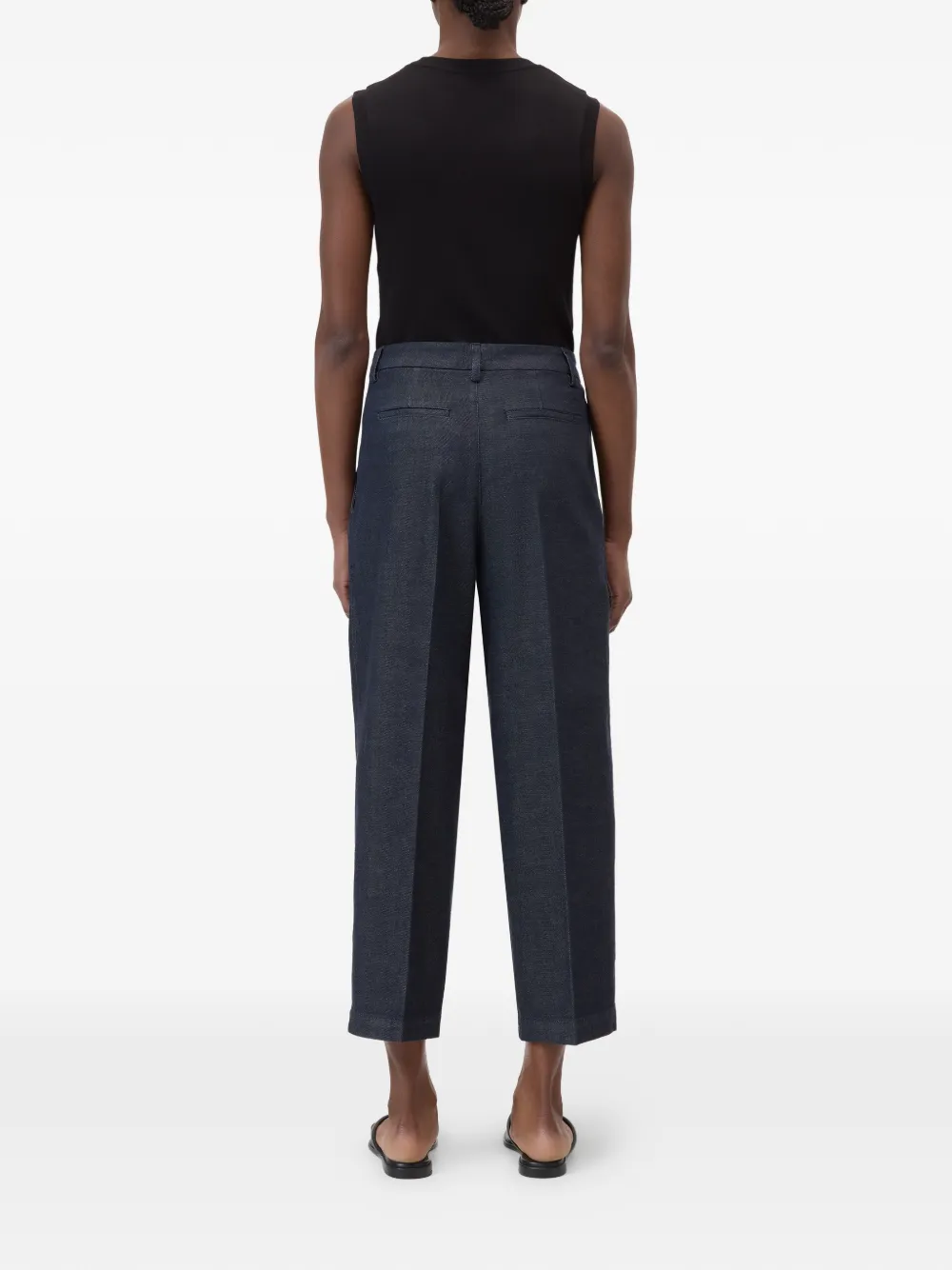 Closed Ruthy geplooide jeans Blauw