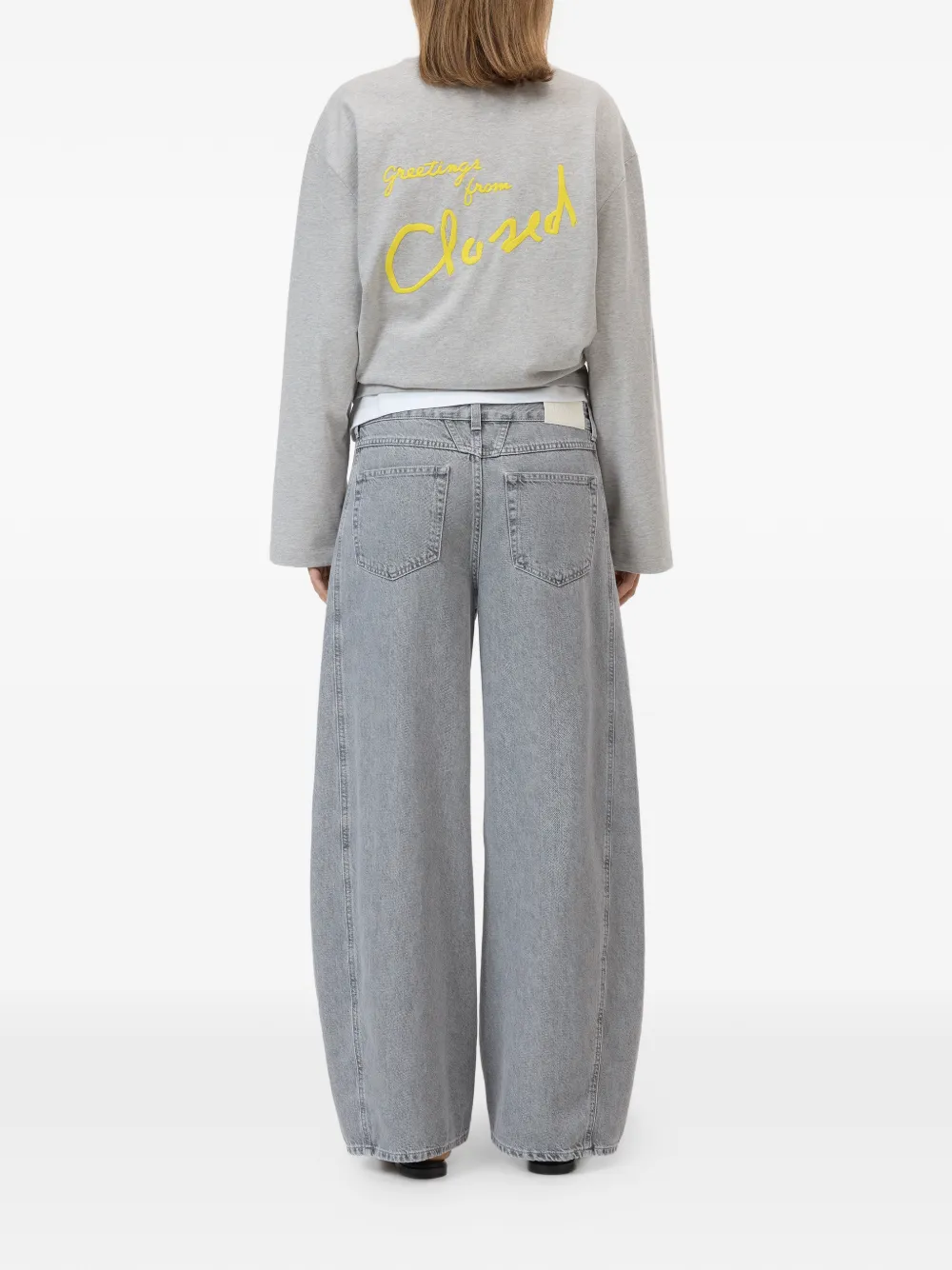  Closed Tori-x Front-pocket Jeans - Grey 