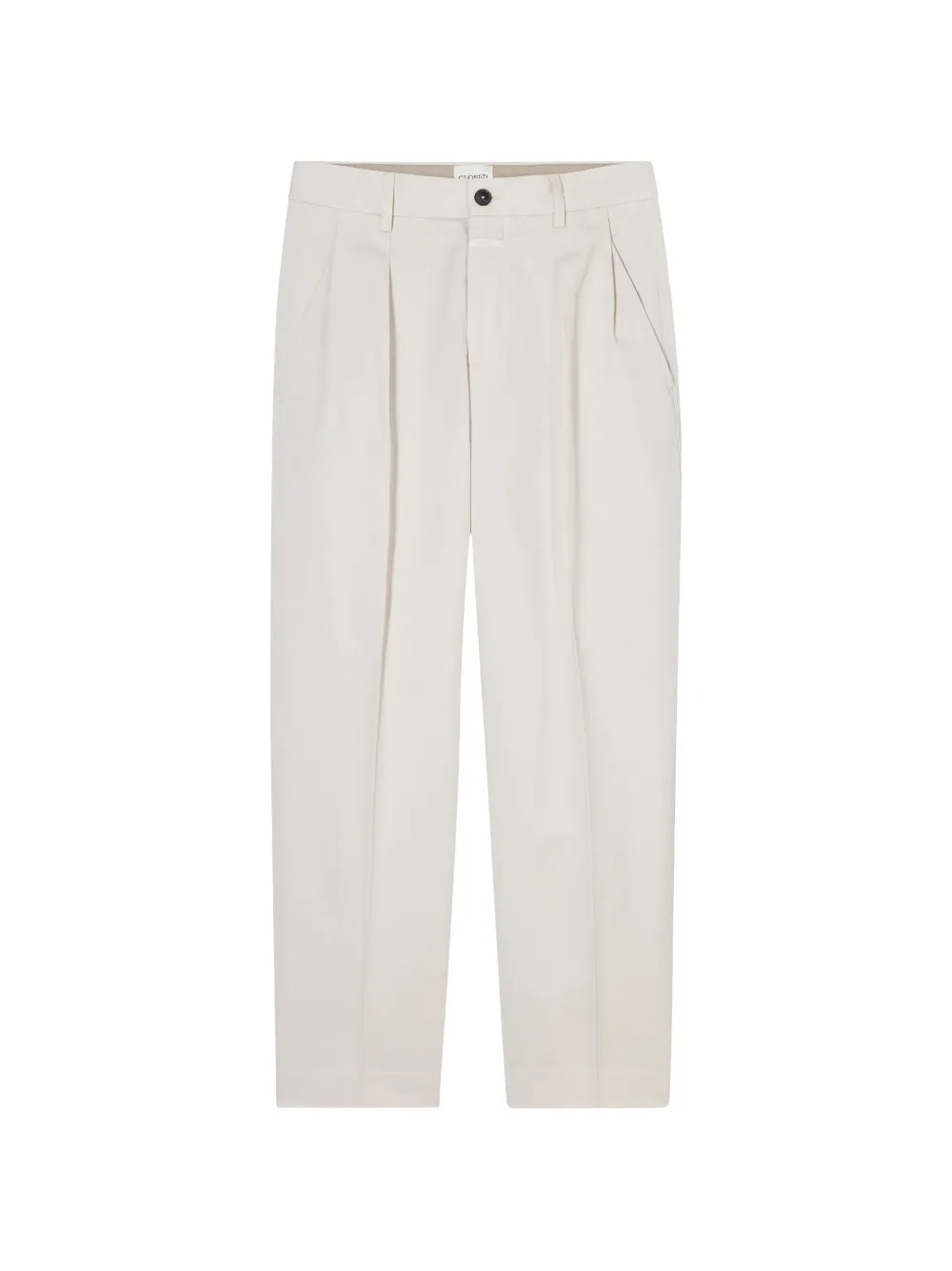 Closed Ruthy pleated trousers - Toni neutri