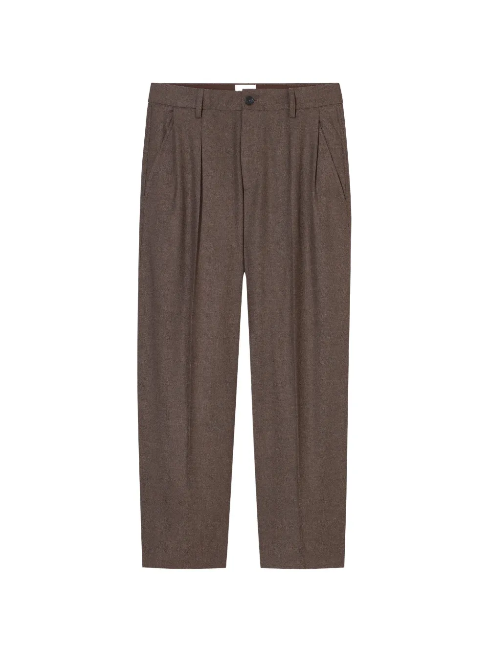 Closed Ruthy pleated trousers - Marrone