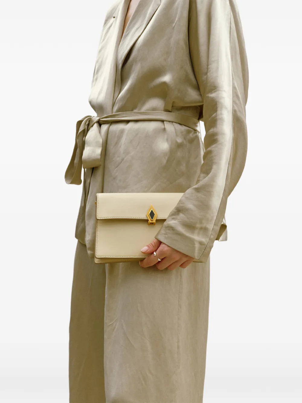 Metier London Parallel 22 shoulder bag - Beige