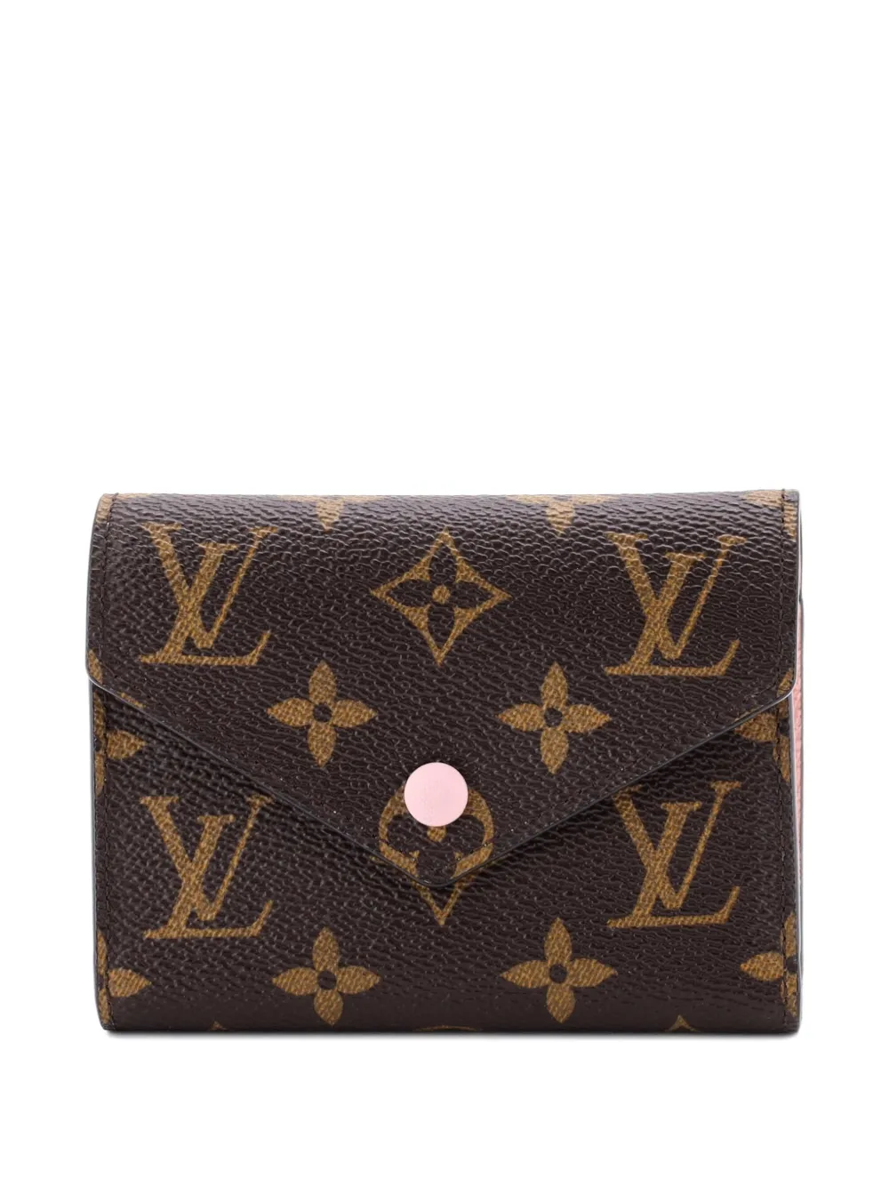 Louis Vuitton Pre-Owned Portafoglio Victorine in tela con monogramma - Marrone