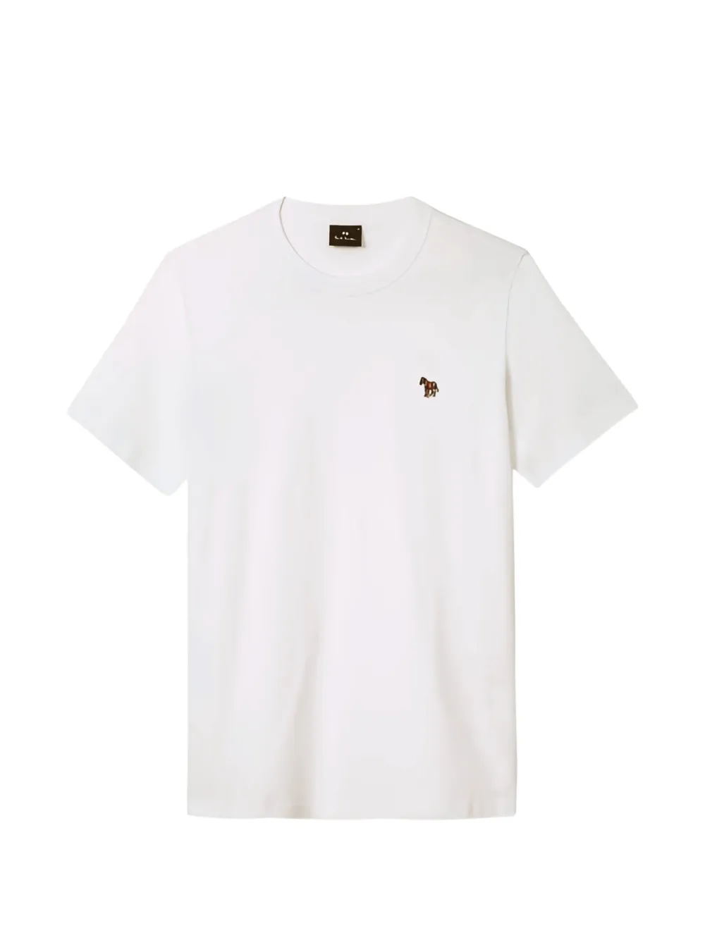 PS Paul Smith zebra-logo T-shirt - Weiß