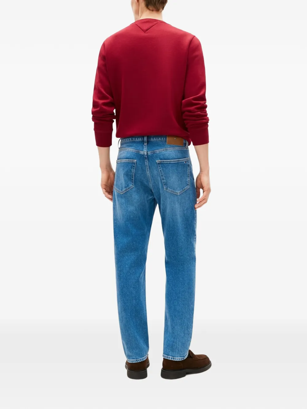 Tommy Hilfiger Denton straight broek Blauw