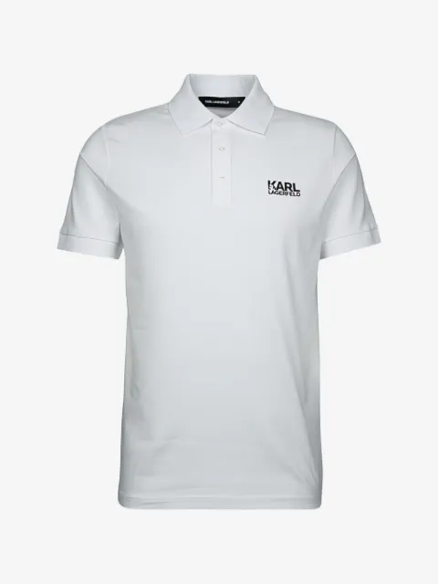 Karl Lagerfeld short-sleeve logo-detail polo shirt