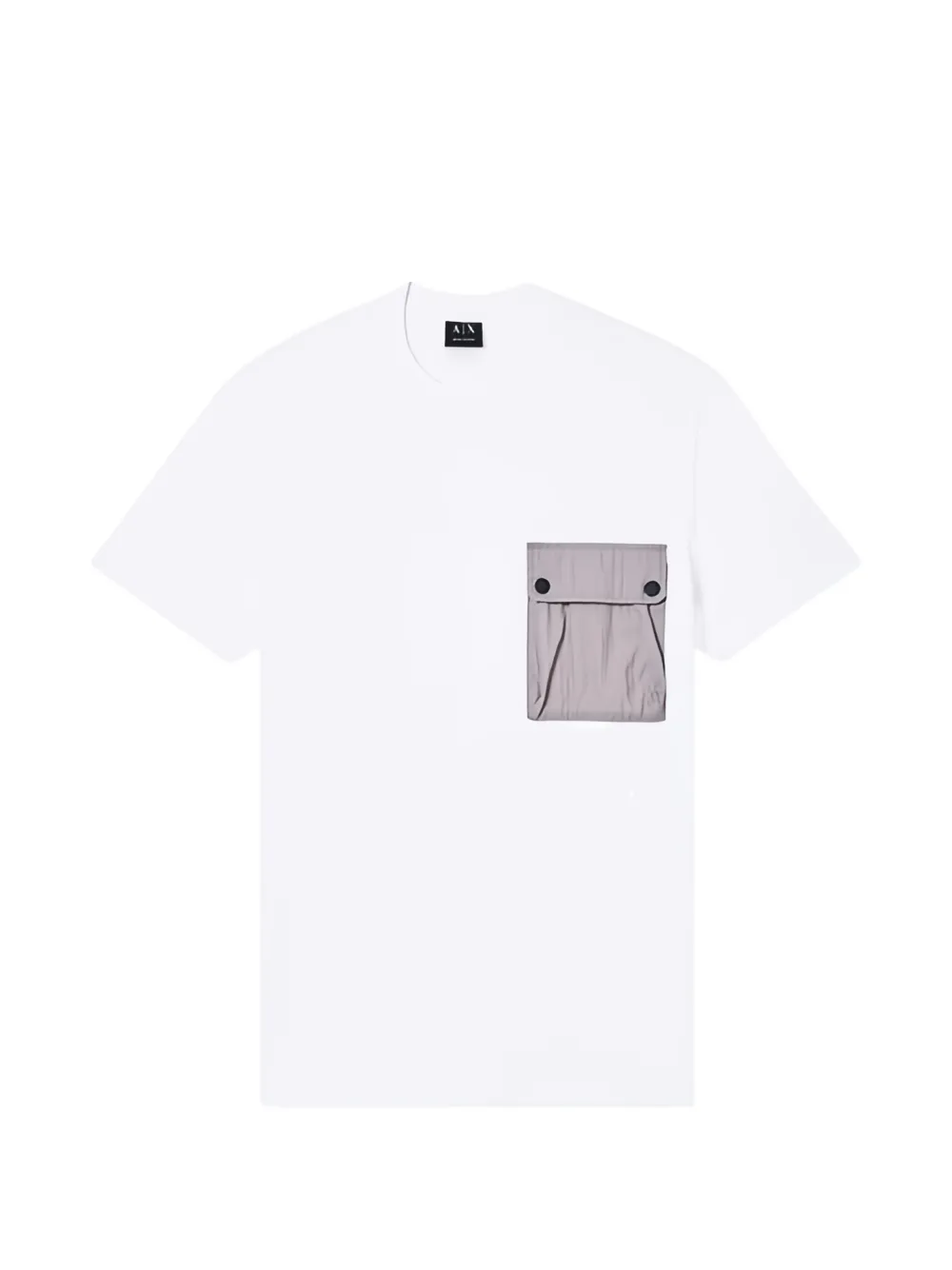 Armani Exchange patch-pocket T-shirt - Bianco