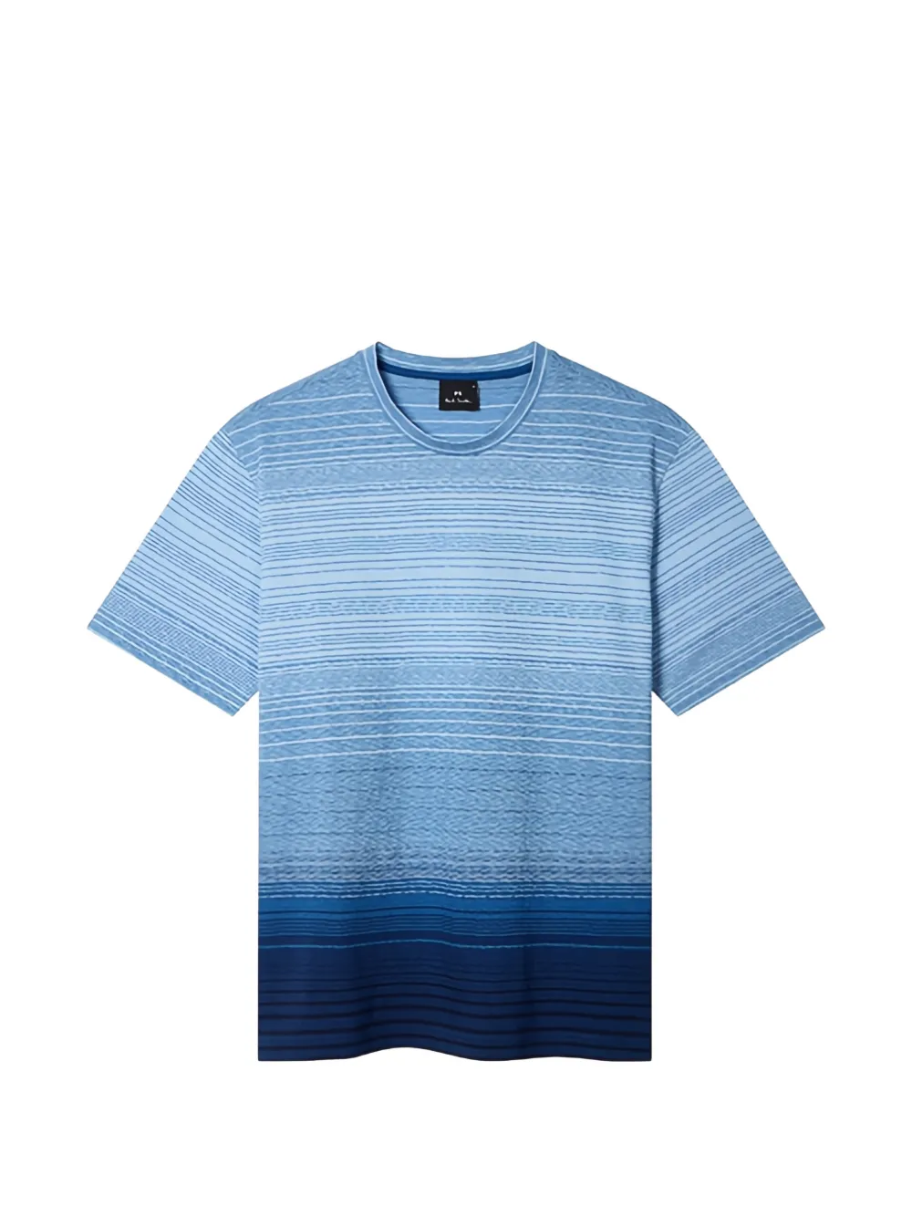 MPS striped T-shirt - Blu