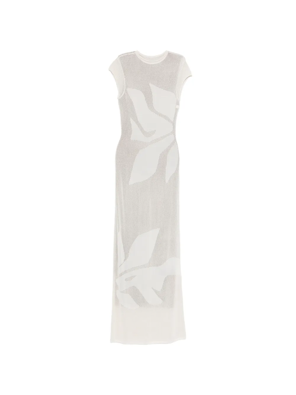 SIR. Solange leaf maxi dress - Toni neutri