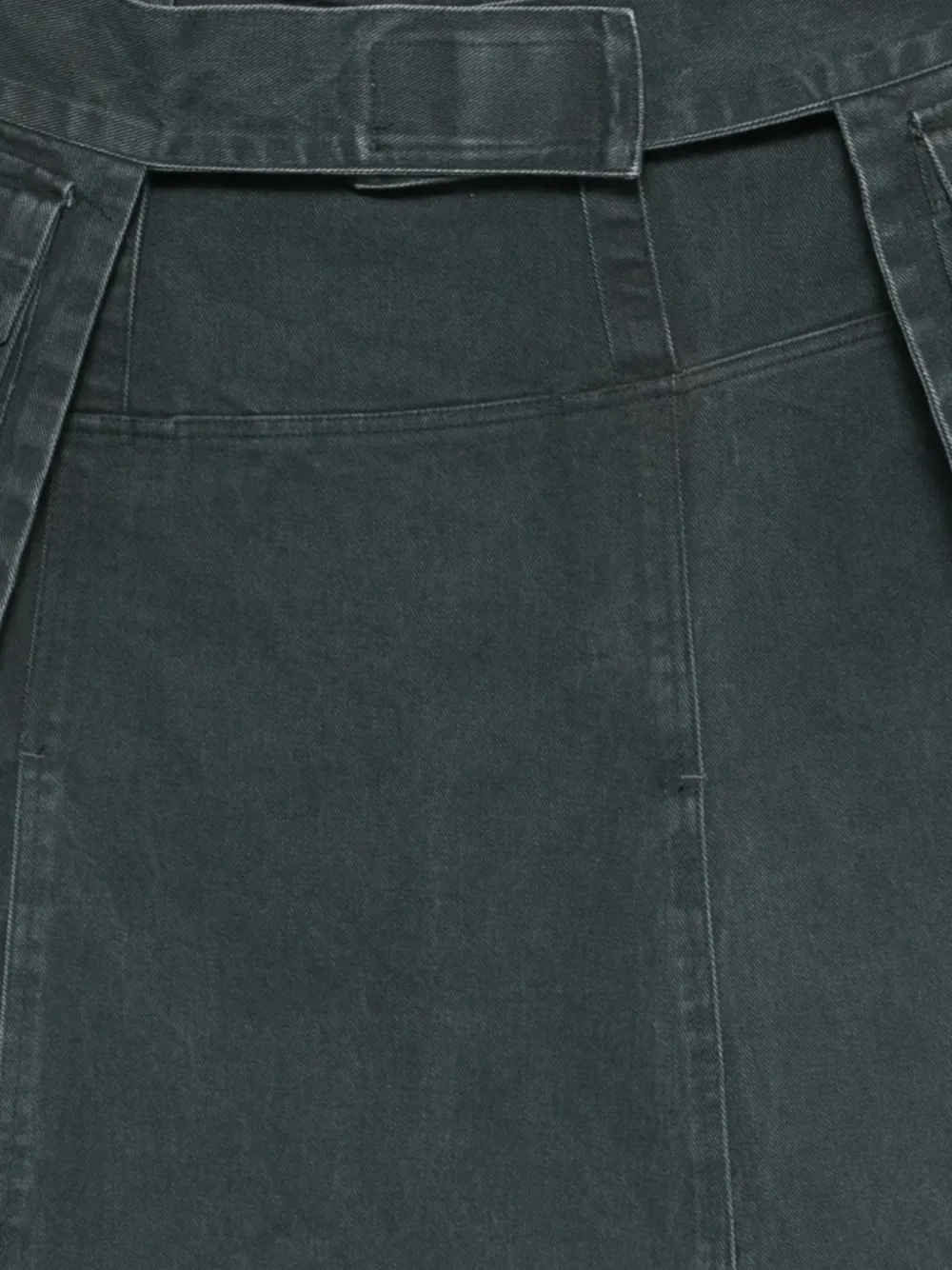 Halfboy Cargo mini-rok met ceintuur Grijs