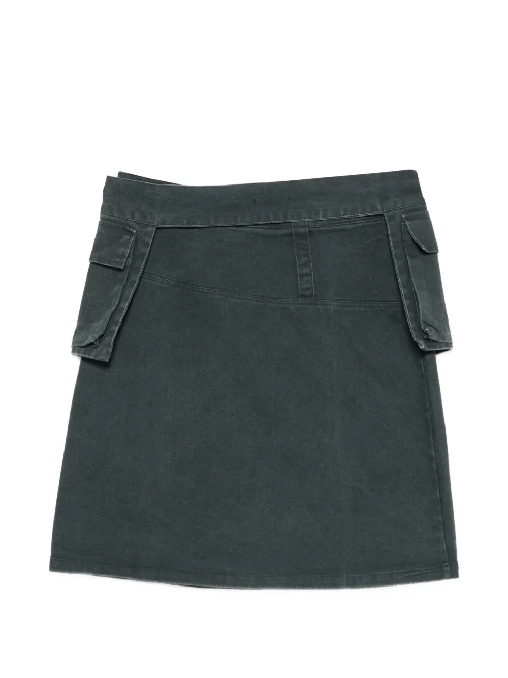 Halfboy Cargo mini-rok met ceintuur Grijs