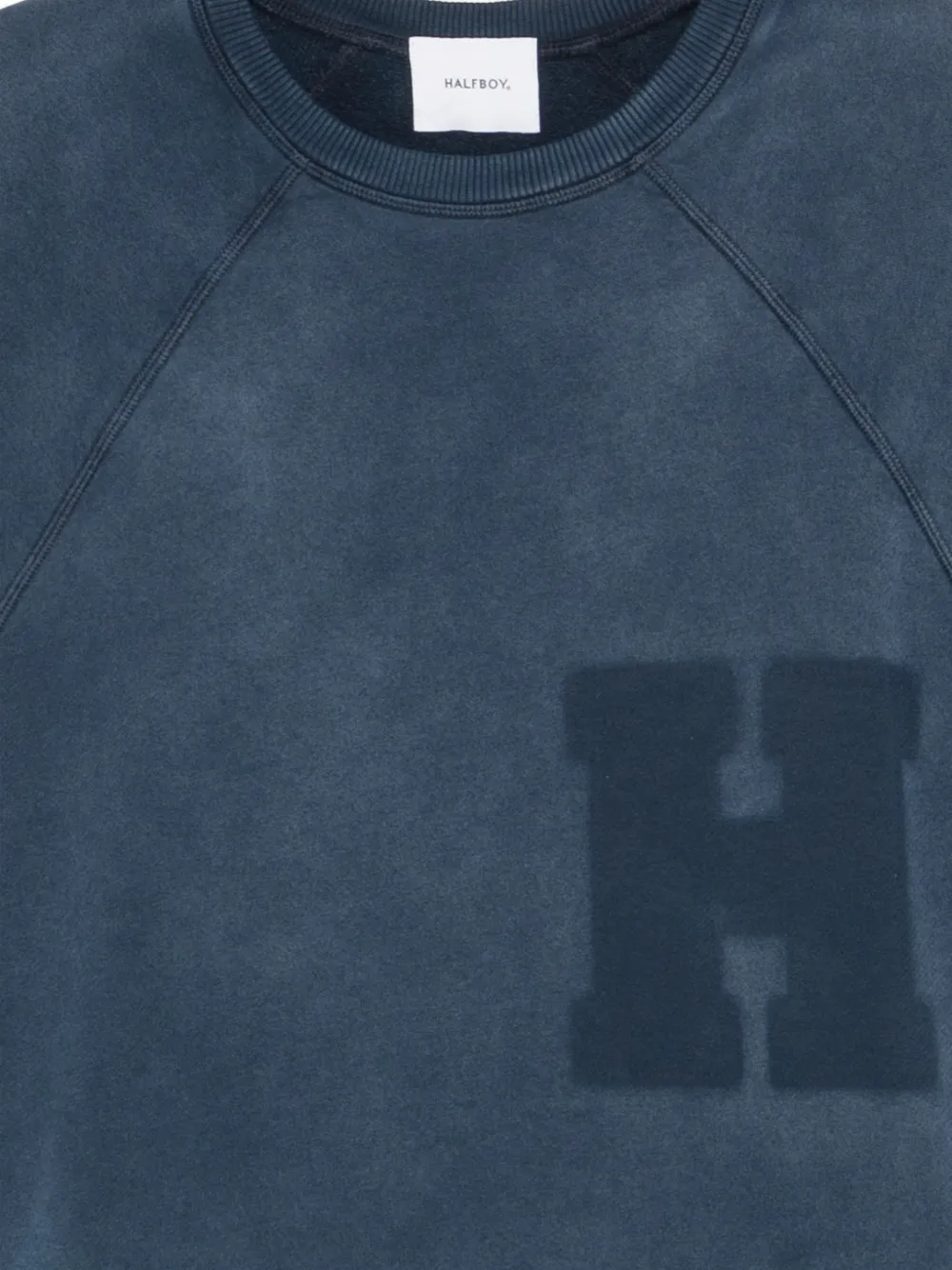 Halfboy Faded-effect Sweatshirt in Blue, view 3