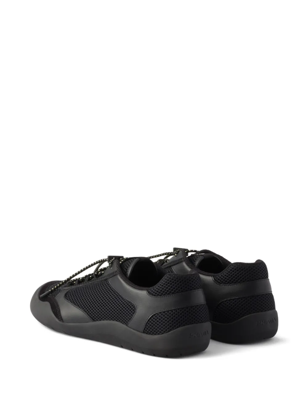 Prada Speedrock logo sneakers Zwart