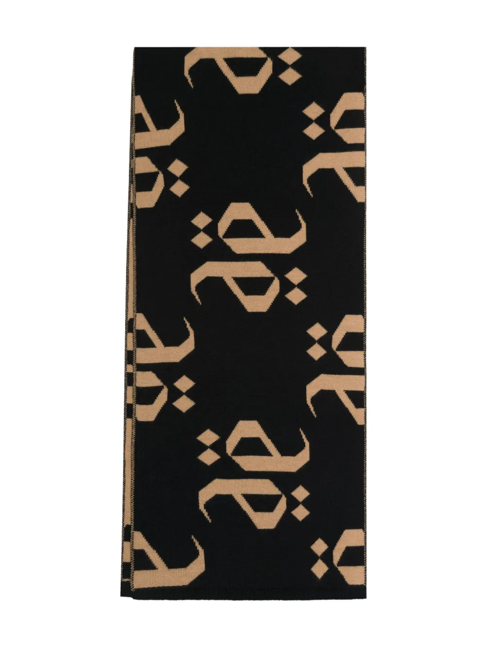  Place Of ëlms Wool Scarf - Neutrals 