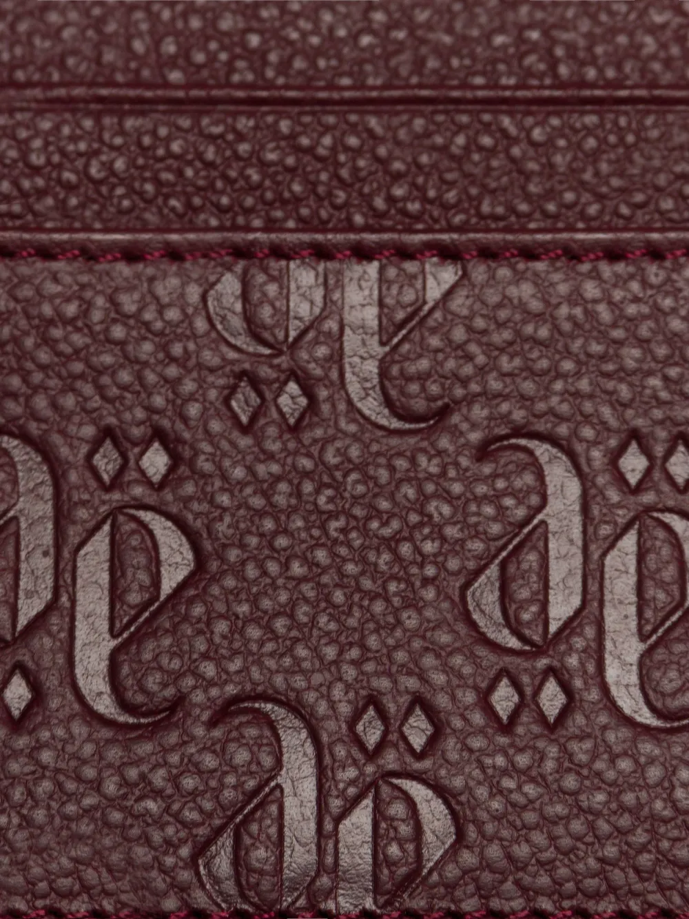 Place Of ëlms Logo-embossed Cardholder - Red 