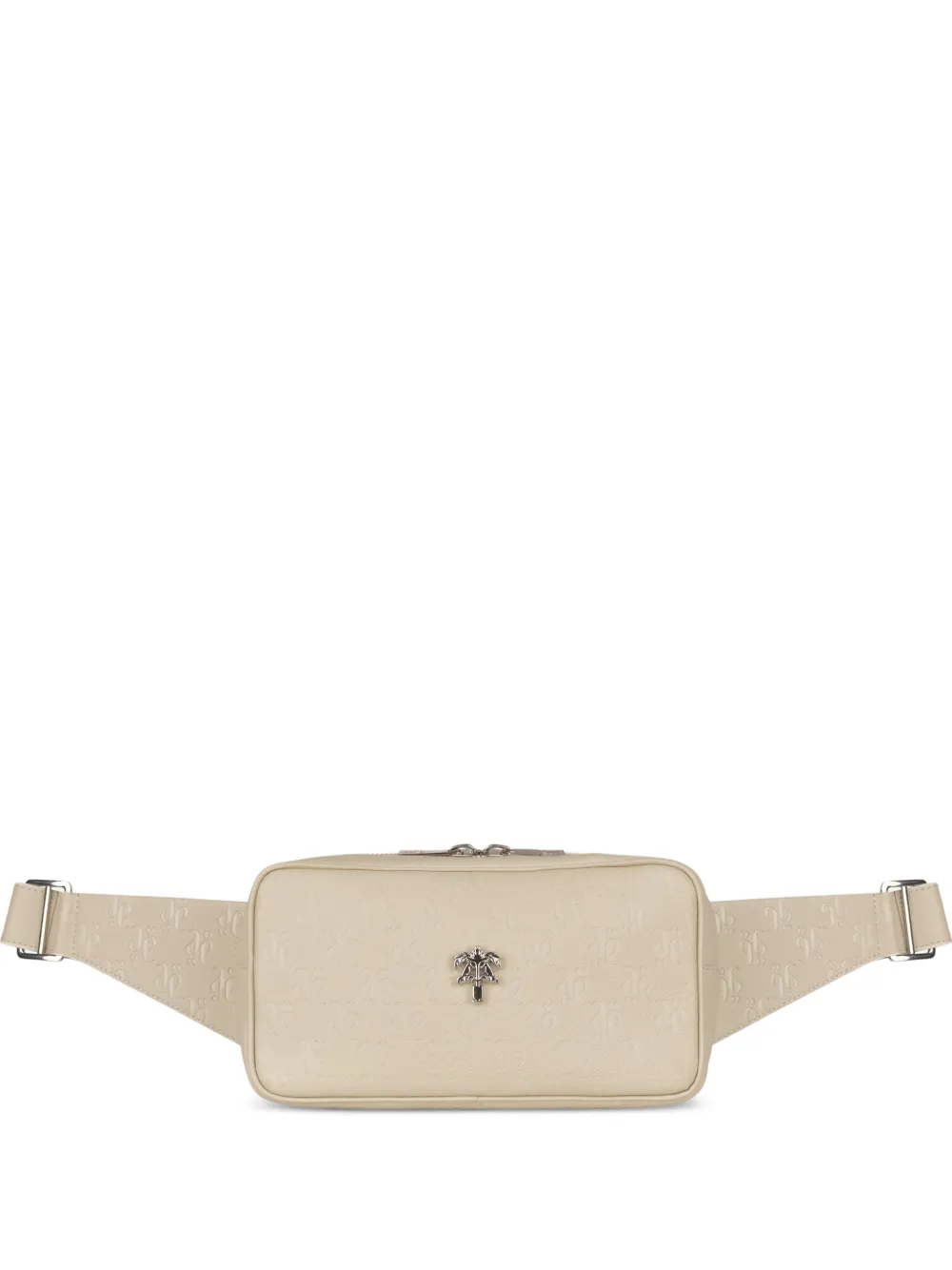 PLACE OF ËLMS Marsupio con placca logo - Toni neutri