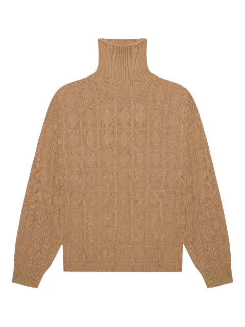 PLACE OF ËLMS diamond-pattern sweater