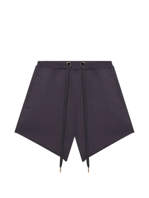 PLACE OF ËLMS Slate Shorts mit Logo-Gravur