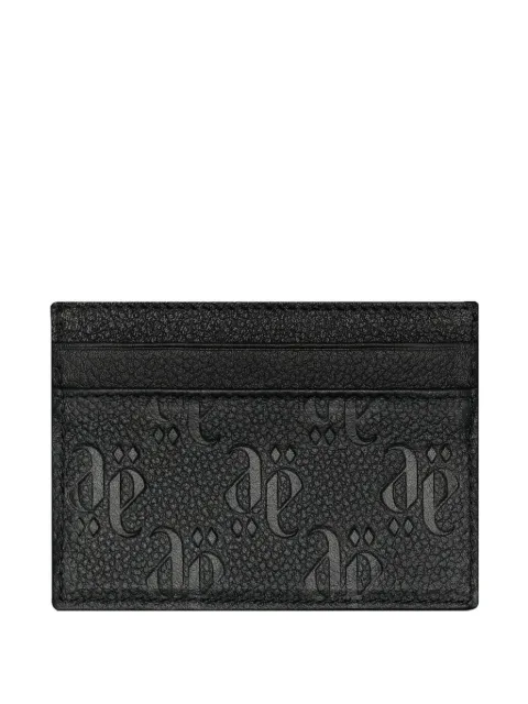 PLACE OF ËLMS grained debossed card holder