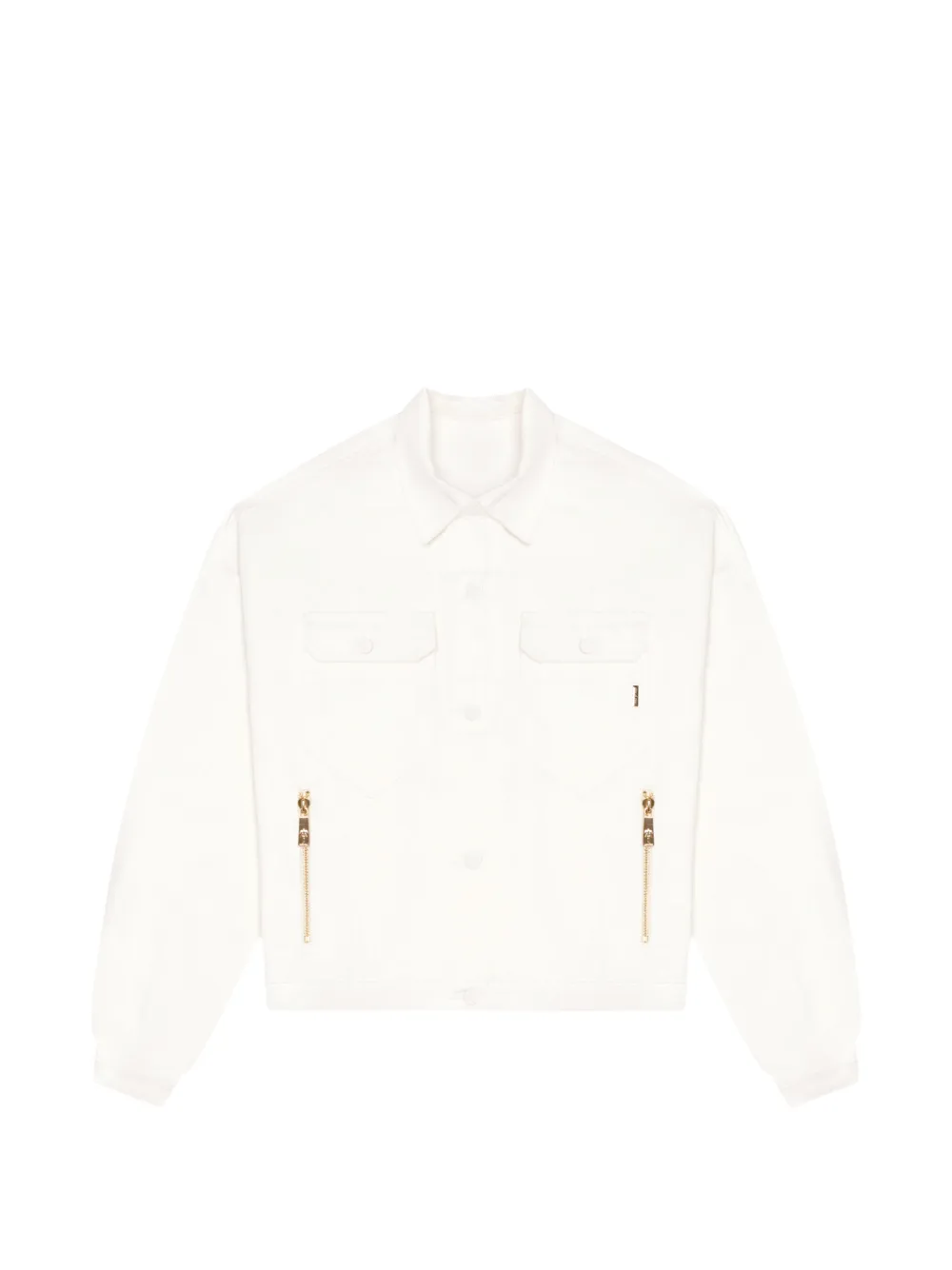 PLACE OF ËLMS Giacca denim - Bianco