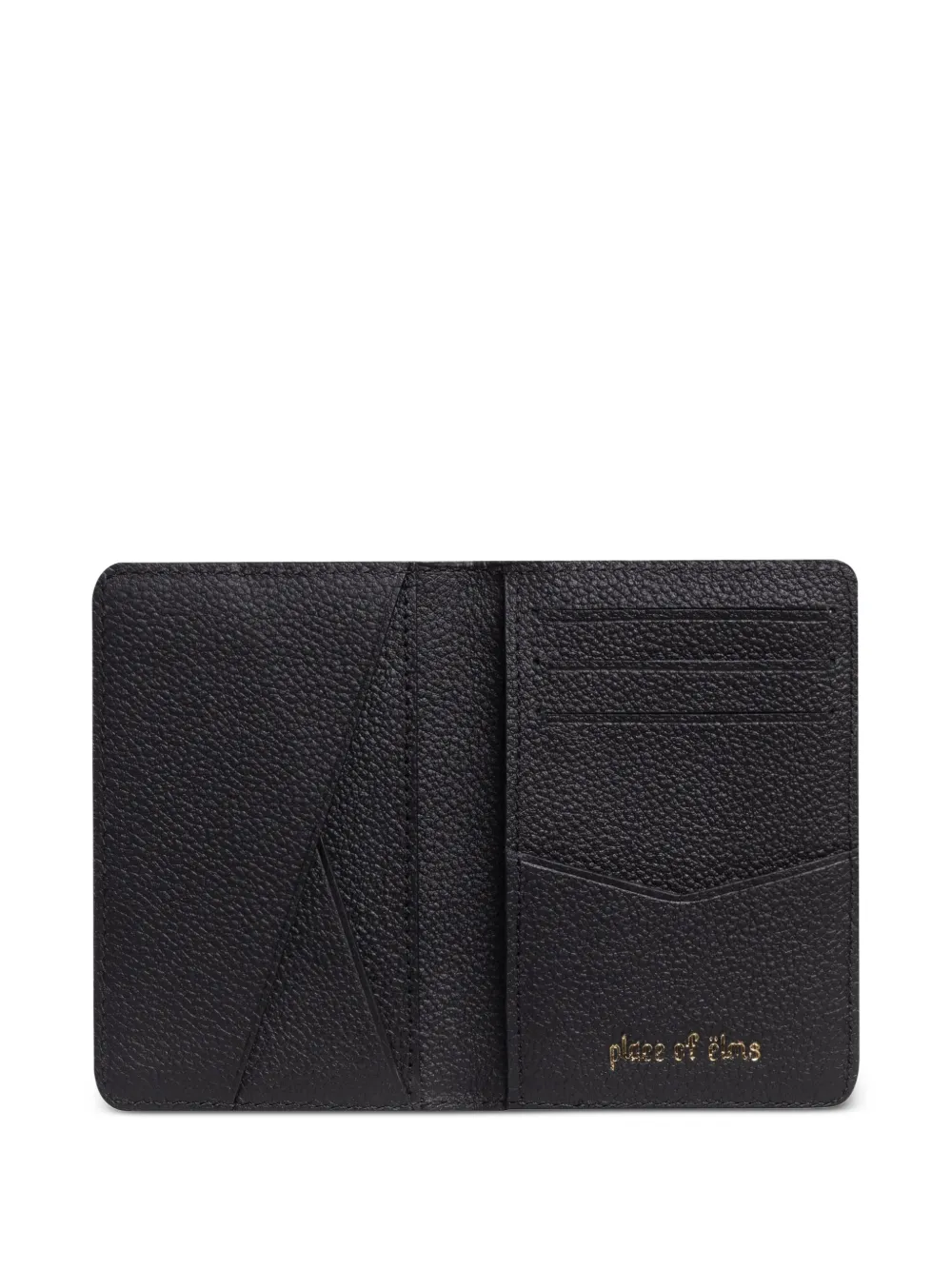  Place Of ëlms Grained Monolink Wallet - Black 