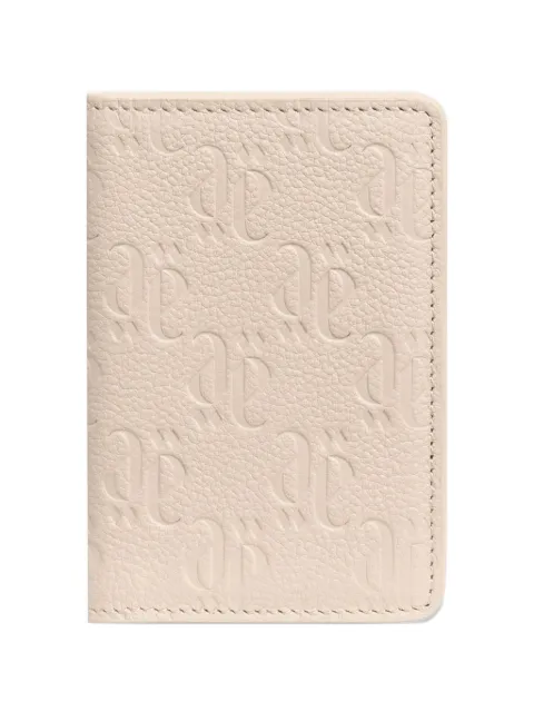 PLACE OF ËLMS grained debossed leather wallet