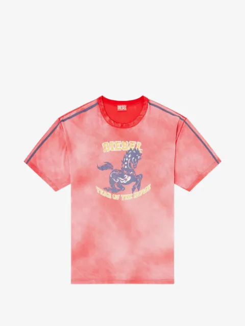 Diesel Year of the horses print T-shirt