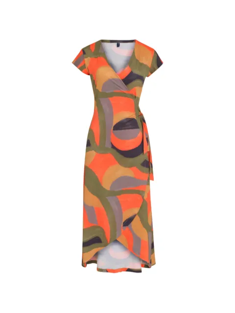 Lygia & Nanny wrap print dress