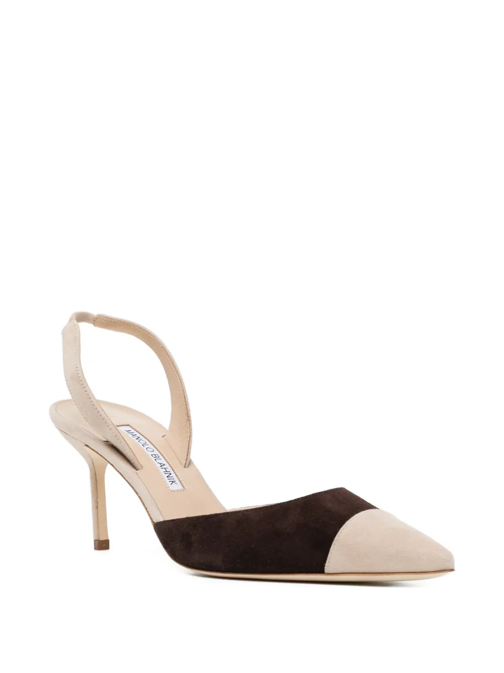 Manolo Blahnik Capsli pumps Beige