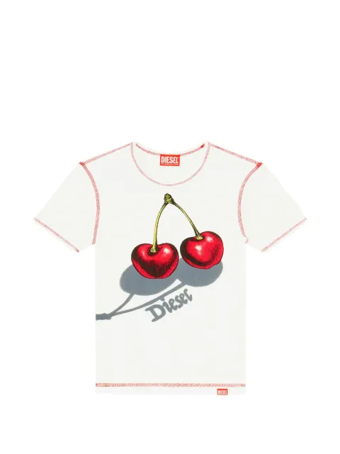 Diesel cherry-print T-shirt