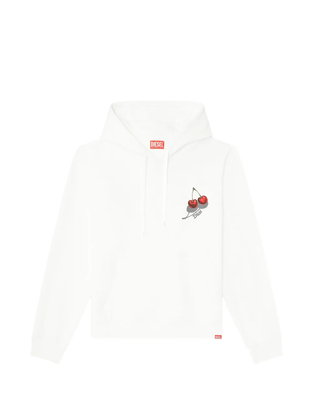 Diesel cherry graphic sweatshirts - Bianco