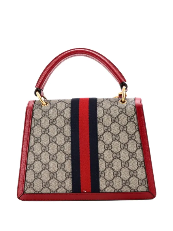 Gucci Pre-Owned クイーンマーガレット トップハンドル GGコーテッド 