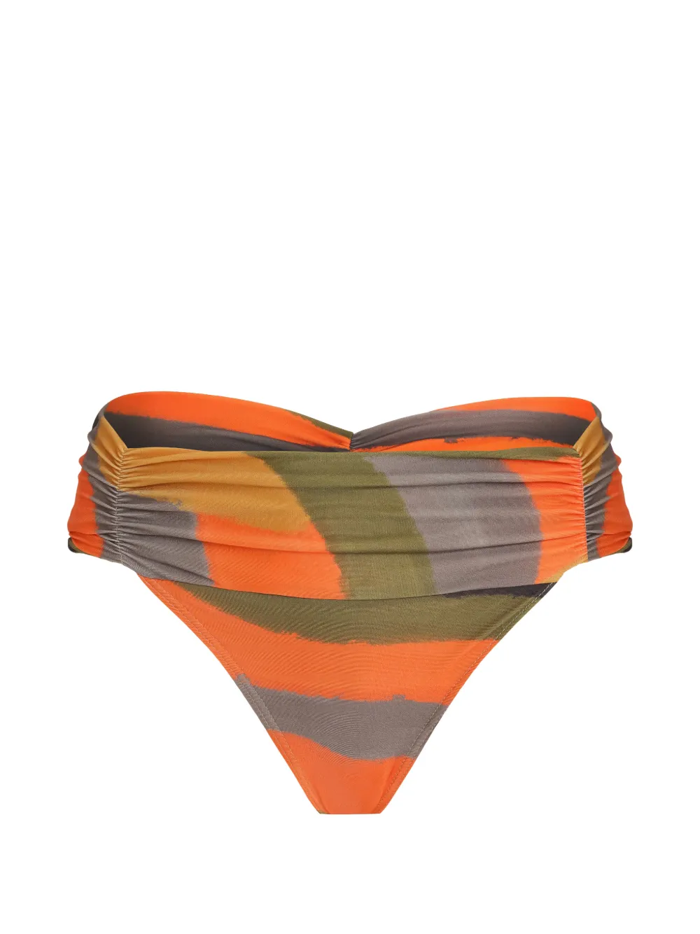 Lygia & Nanny gathered swimsuit bottoms - Arancione