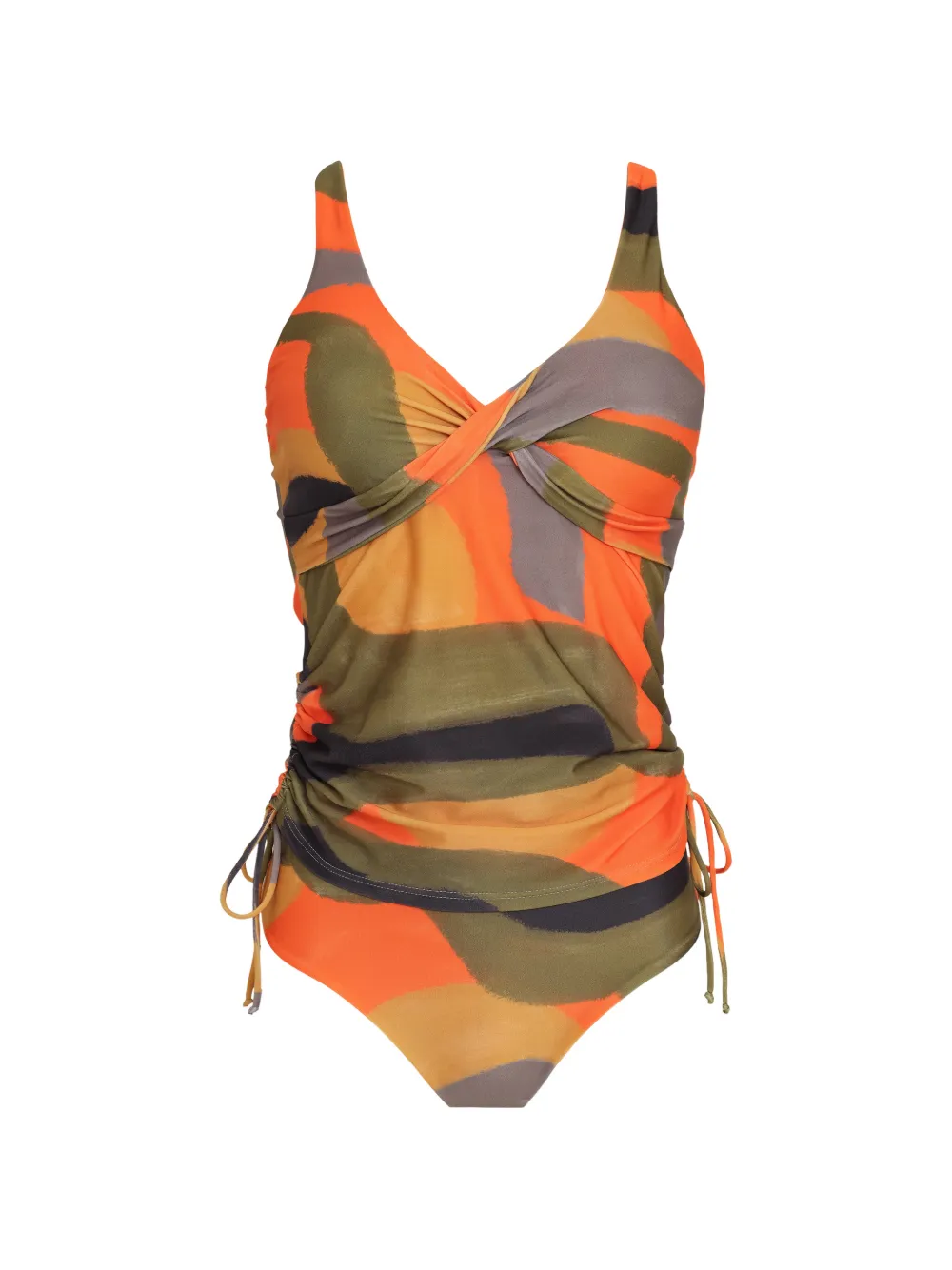 Lygia & Nanny twisted swimsuit - Arancione