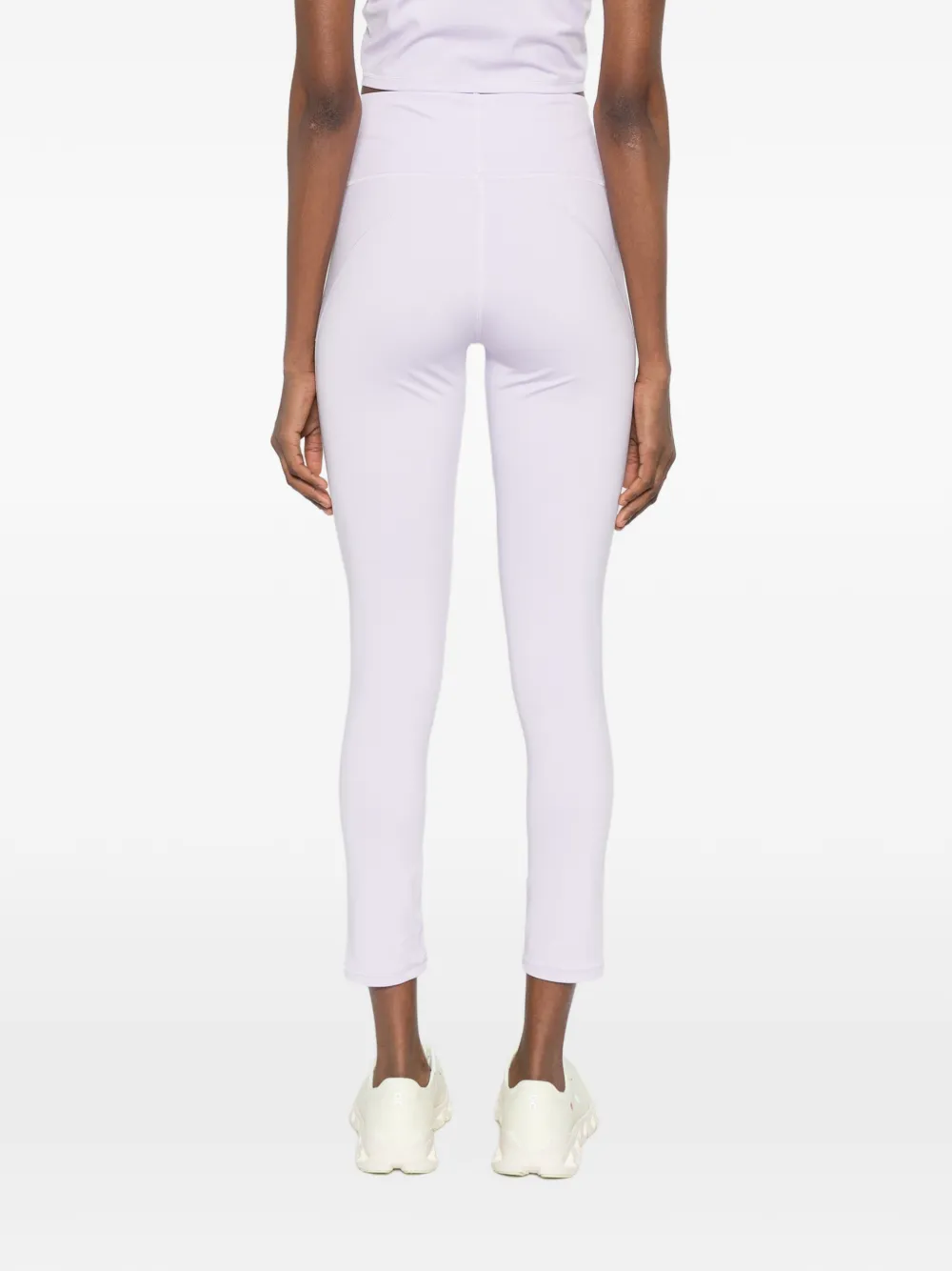 adidas by Stella McCartney High-waist legging met logo Paars