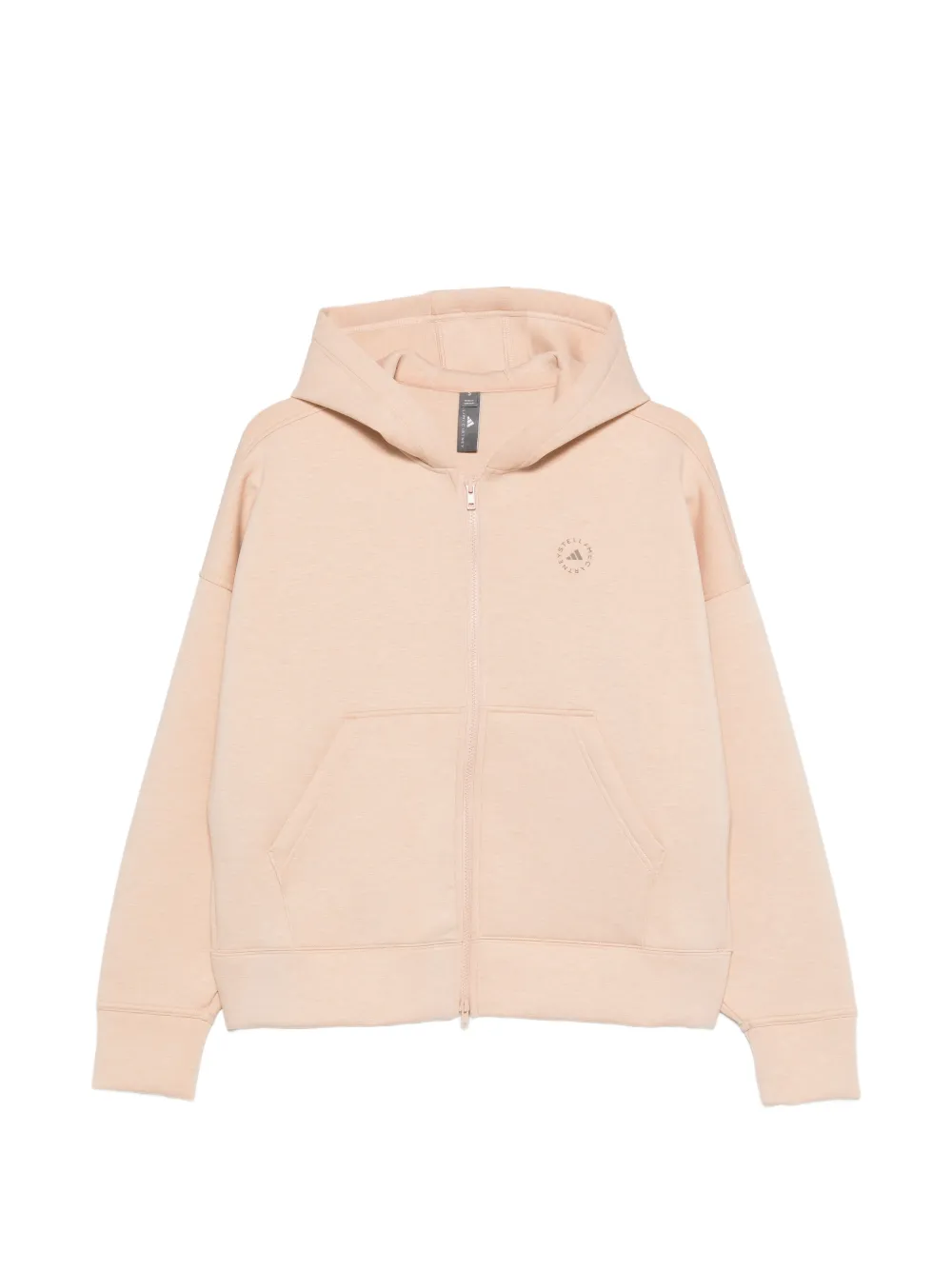 adidas by Stella McCartney hooded zip jacket - Rosa