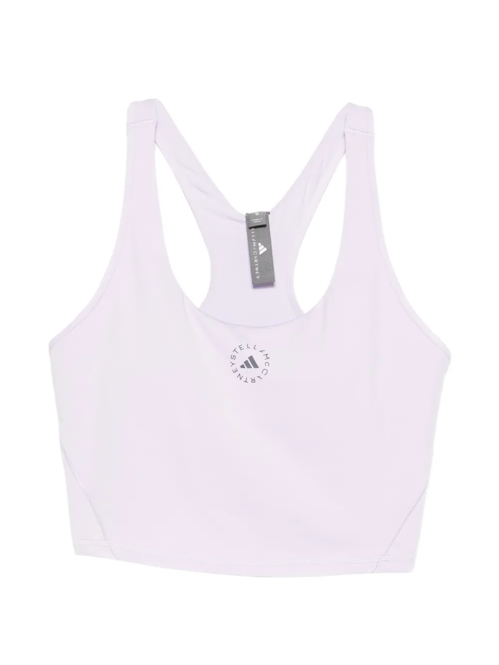 adidas by Stella McCartney logo performance top - Violett