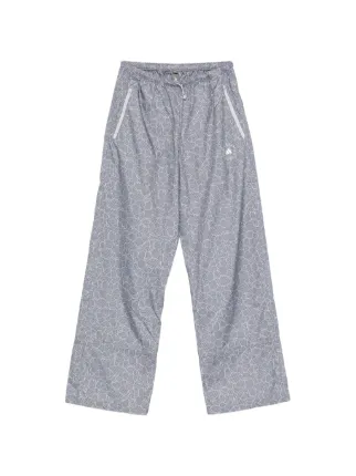 Adidas By Stella McCartney Floral Print Trousers | Grey | FARFETCH