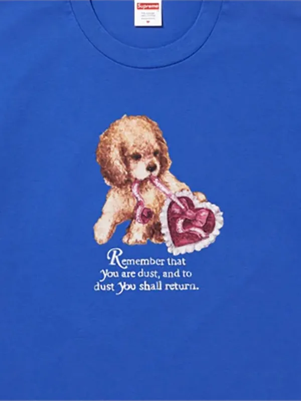 Supreme Dust graphic-print T-shirt | Blue | FARFETCH CA