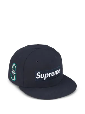 Supreme Zip Mesh Camp Cap | Black | FARFETCH