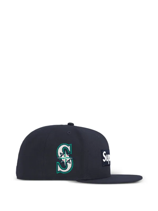 Supreme MLB Teams Box Logo New Era Cap | Blue | FARFETCH RO