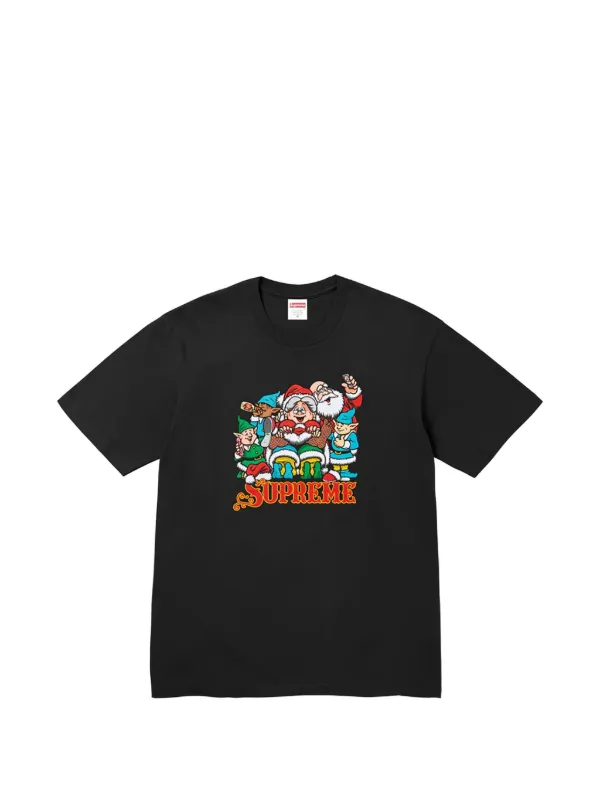 Supreme x Sean Cliver 'Naughty' Tシャツ | ブラック | FARFETCH JP