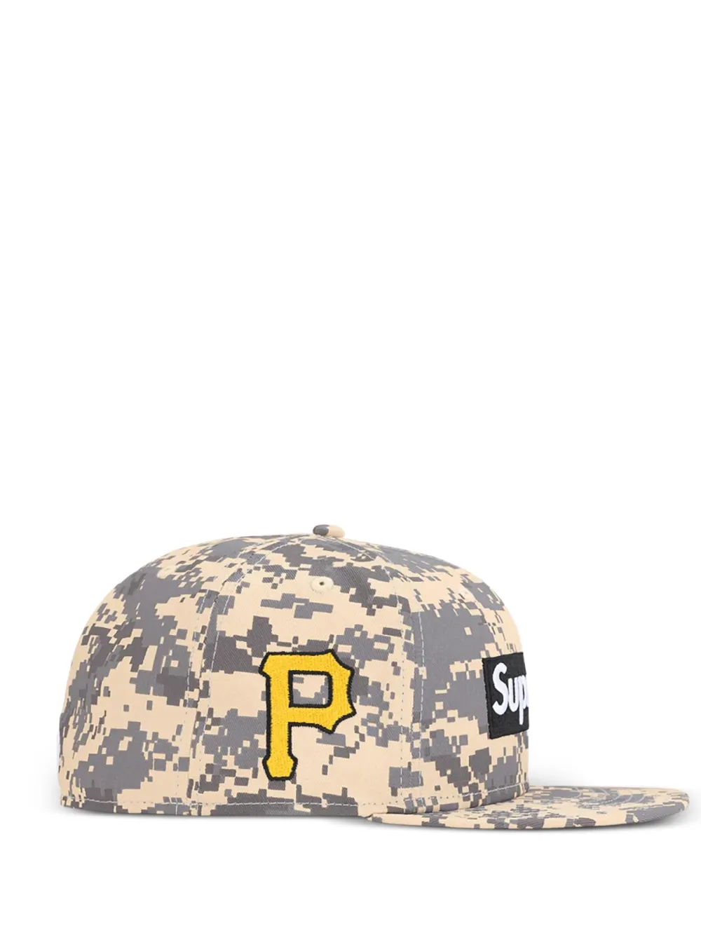 Supreme x New Era MLB Teams 59FIFTY honkbalpet Beige