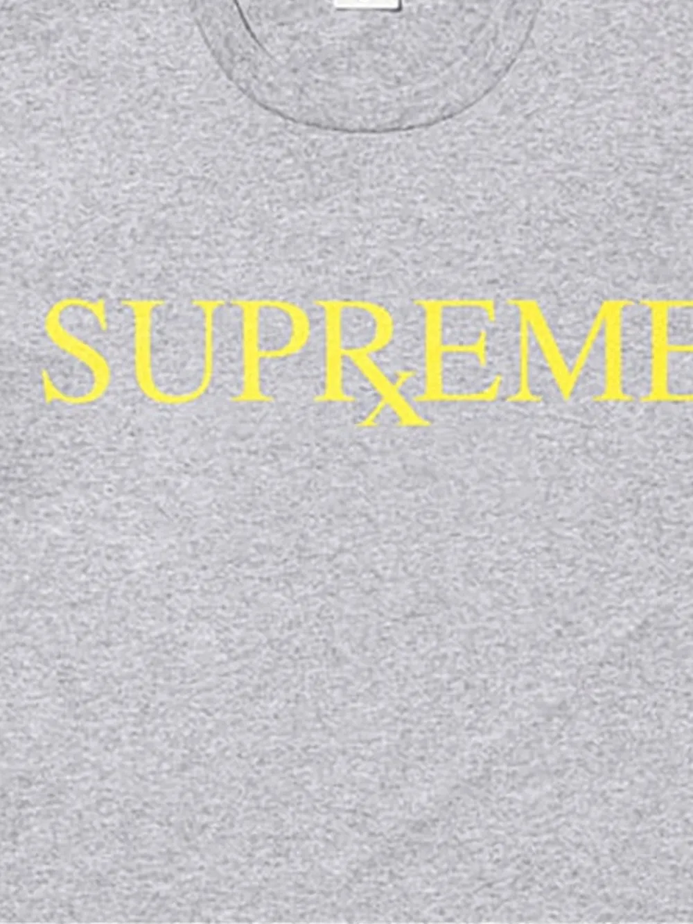 Supreme Rx T-shirt met logo Grijs