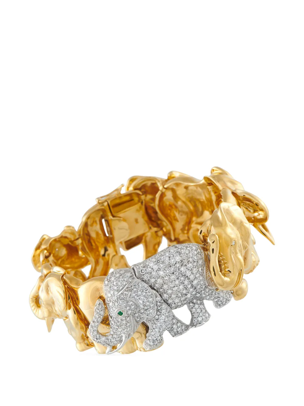LB Exclusive Elephant diamond bracelet - Gold